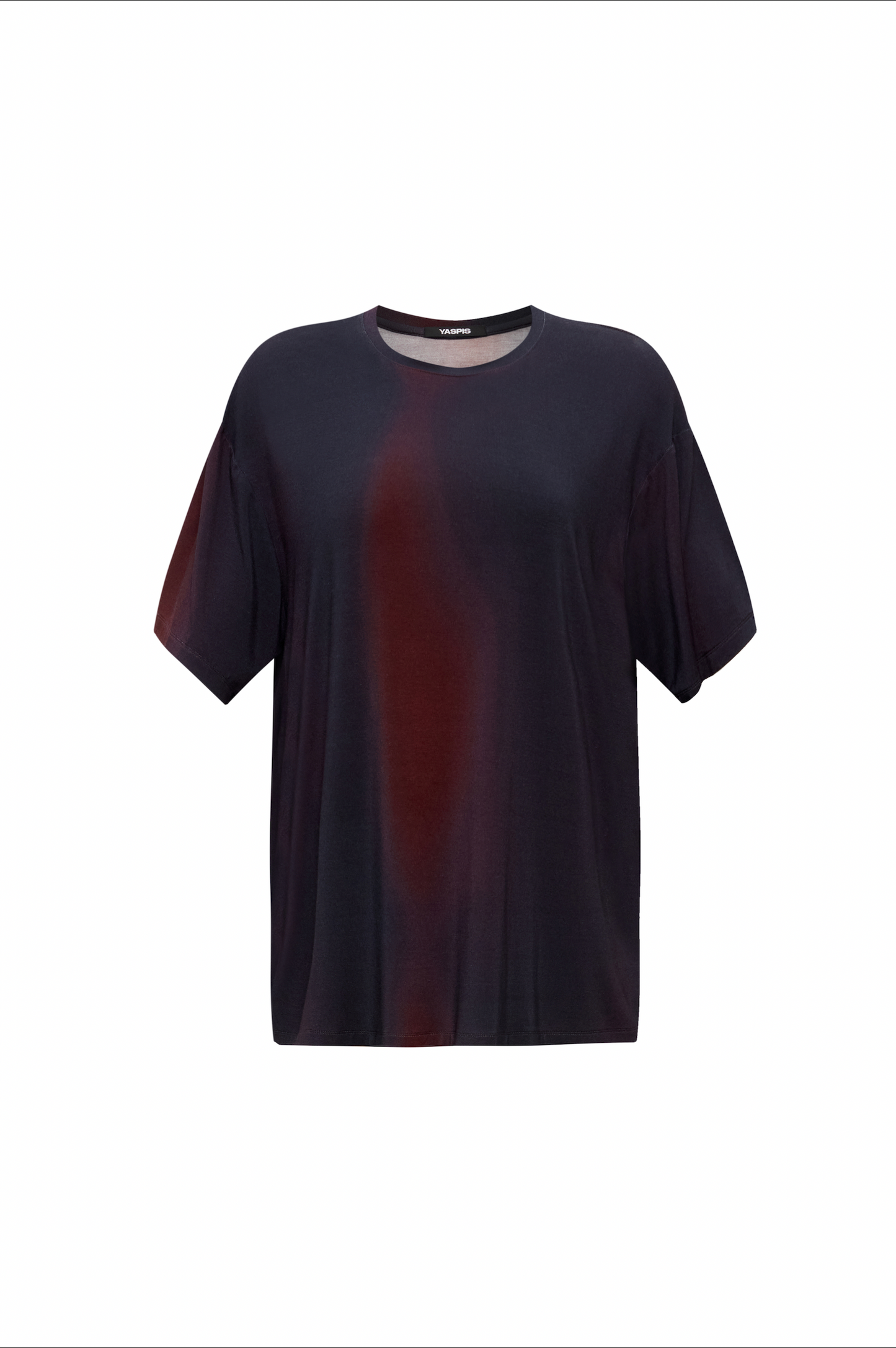 Flame wash oversized t-shirt