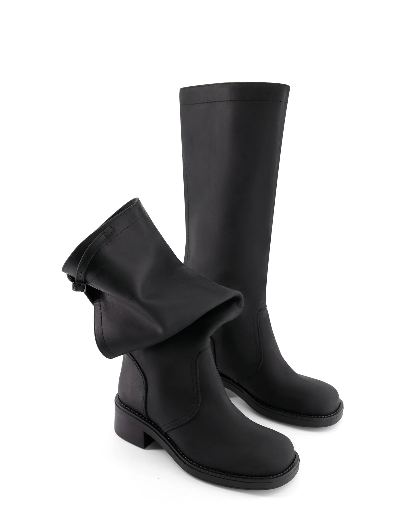 TRANSFORMABLE BLACK BOOTS