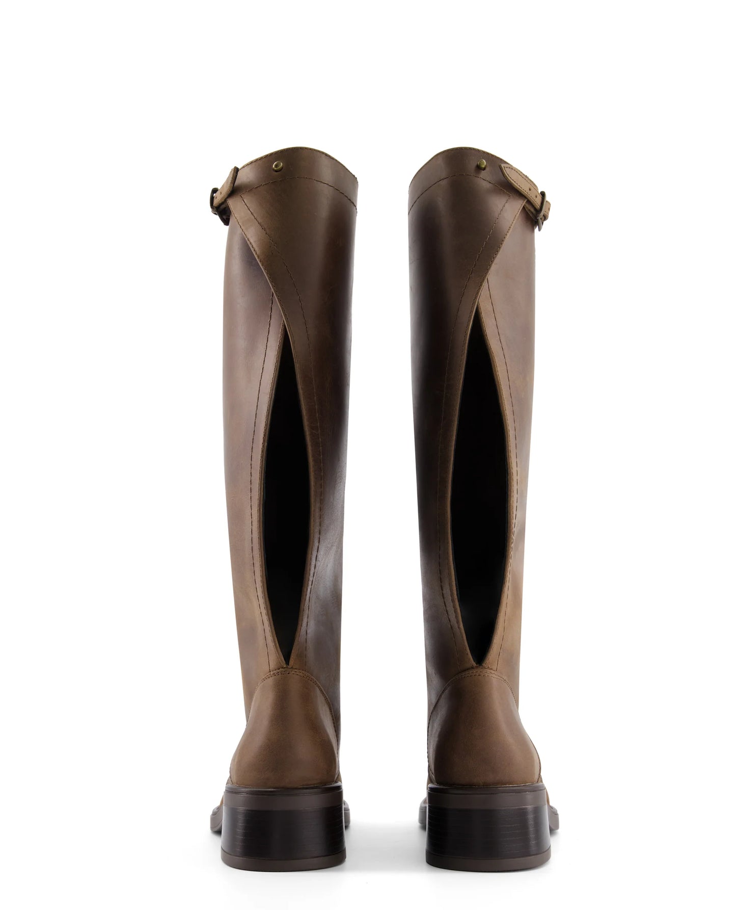 TRANSFORMABLE BROWN BOOTS