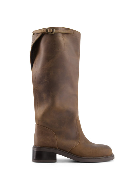 TRANSFORMABLE BROWN BOOTS