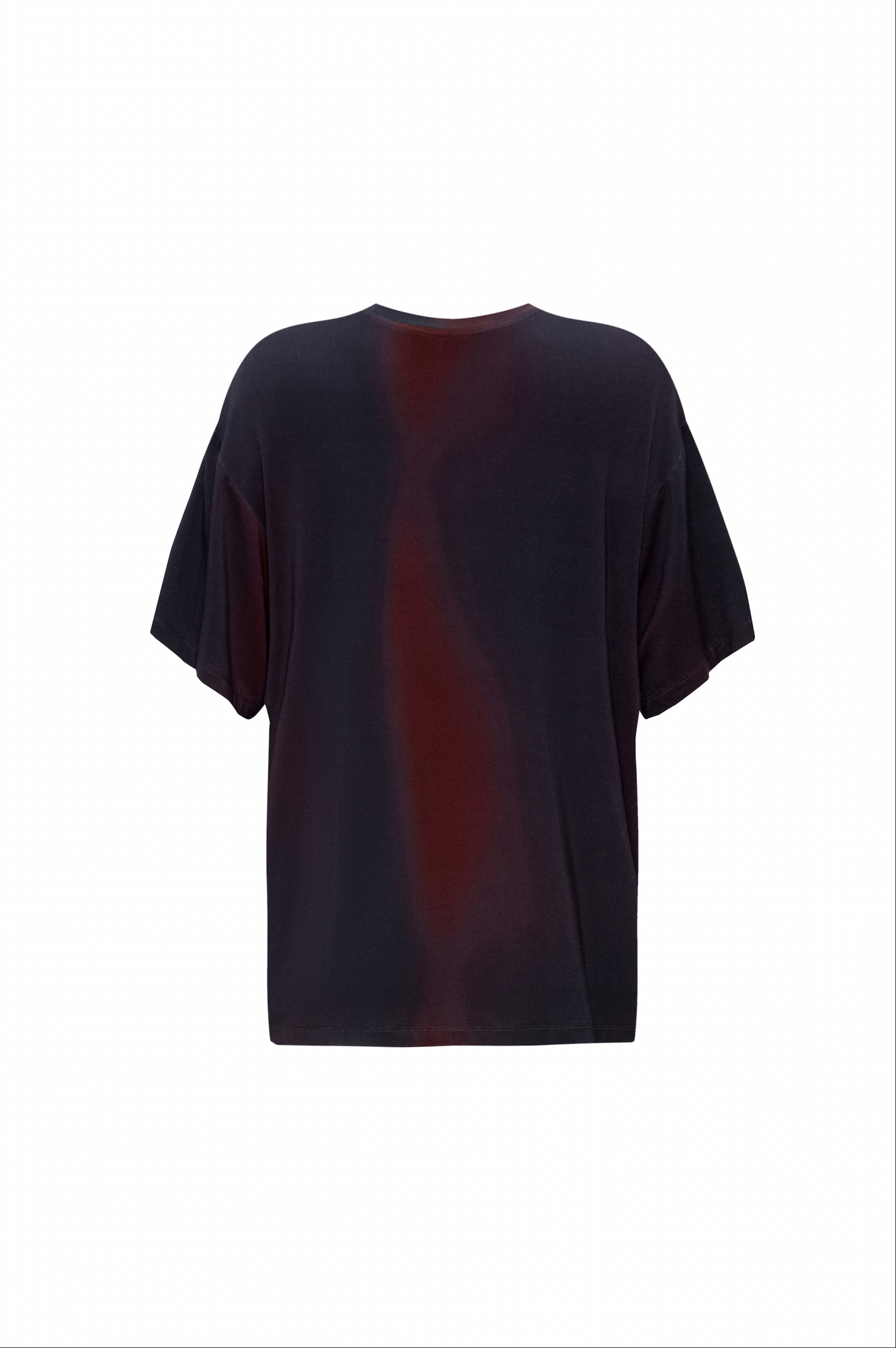 Flame wash oversized t-shirt