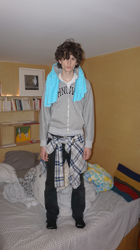 Towel hood zipper: HNGVR