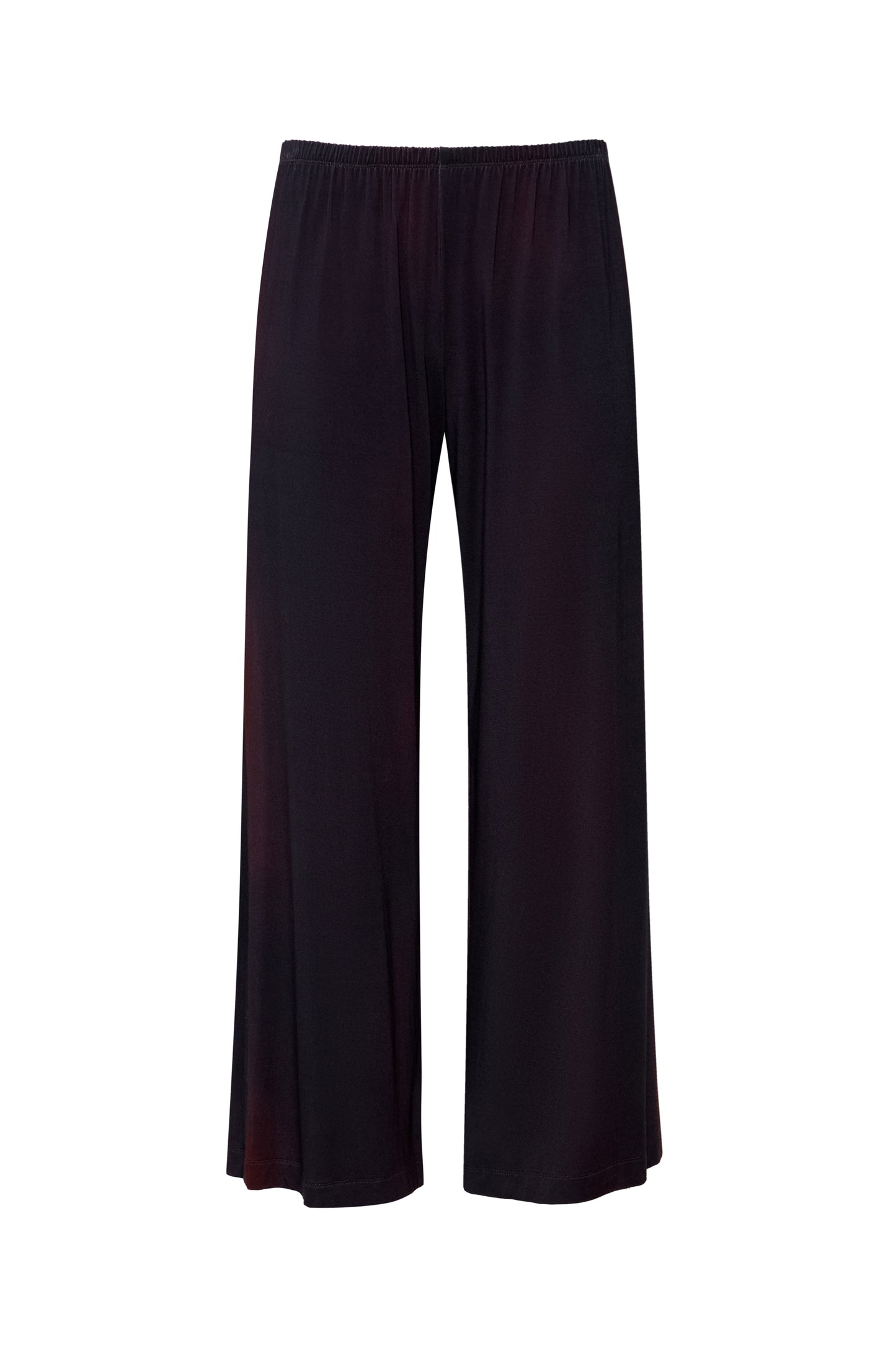 Flame wash oversize pants